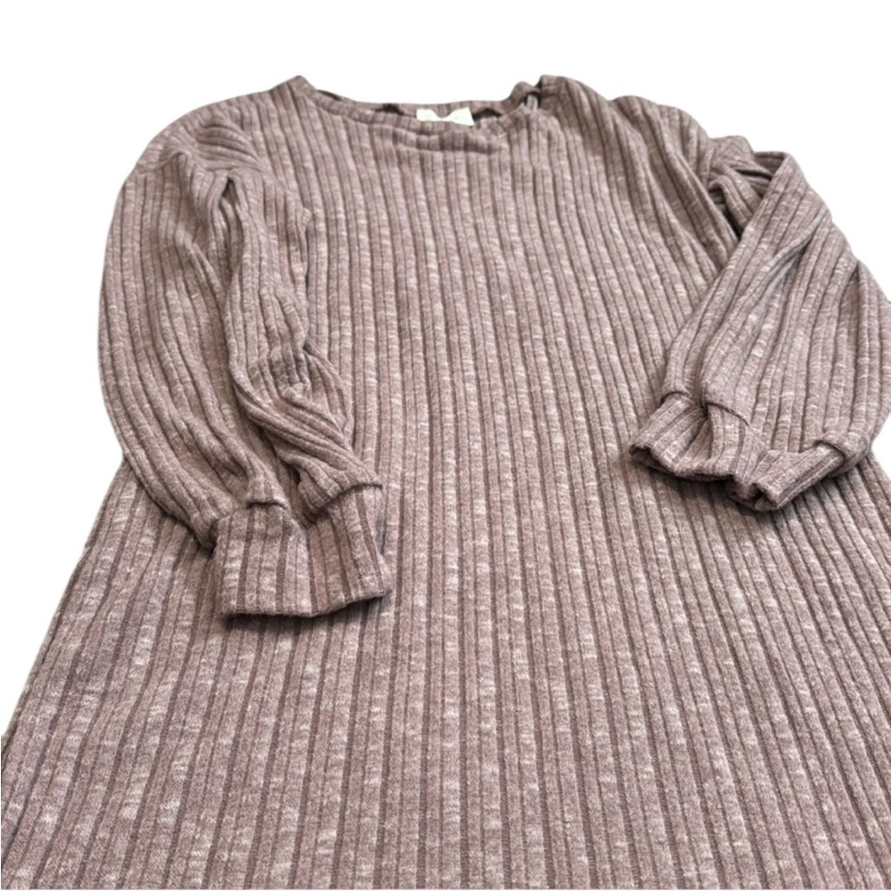 NanaMacs / Everly Need A Hug Sweater Dress (Mauve) SMALL